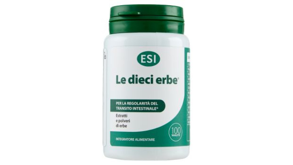 ESI le Dieci erbe 100 Tavolette 45 g