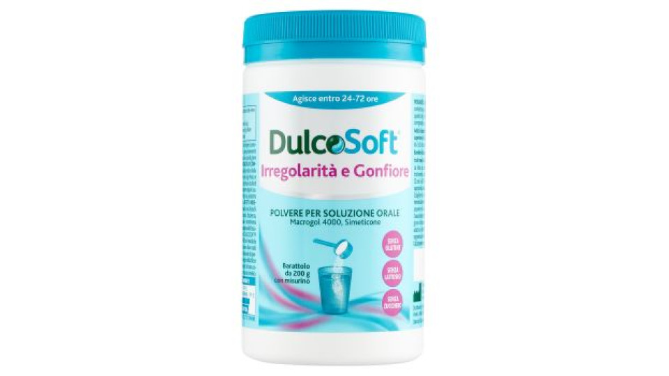 DulcoSoft Irregolarità e Gonfiore Polvere per Soluzione Orale 200 g