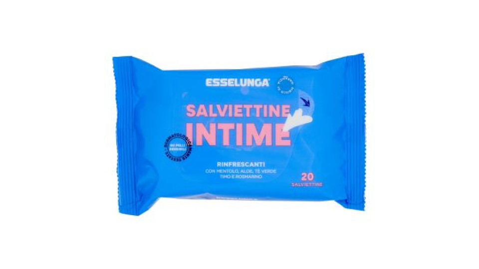 Esselunga Salviettine intime rinfrescanti 20 pz