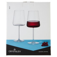 Crystalex Bohemia Crystal Calici da Vino 600 ml 2 pz