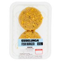Esselunga Fish burger branzino con olive nere 160 g