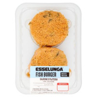 Esselunga Fish burger salmone e platessa con zucchine 160 g