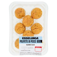 Esselunga Polpette di pesce salmone e olive 180 g