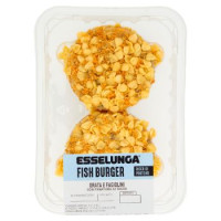 Esselunga Fish burger orata e fagiolini con panatura ai tacos 160 g