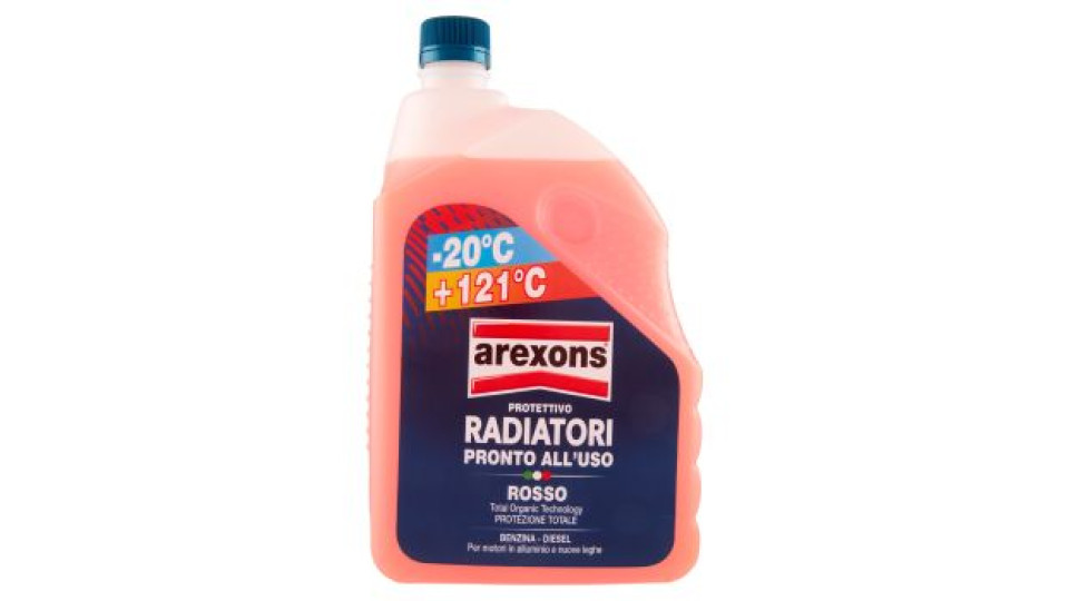 arexons Protettivo Radiatori Pronto all'Uso Rosso 2 L