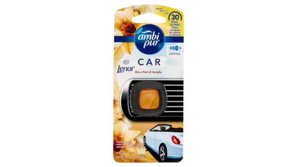 Ambi Pur, Car usa&getta deodorante per auto profumazioni assortite 2 ml