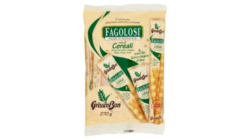 GrissinBon Fagolosi mix di Cereali 270 g