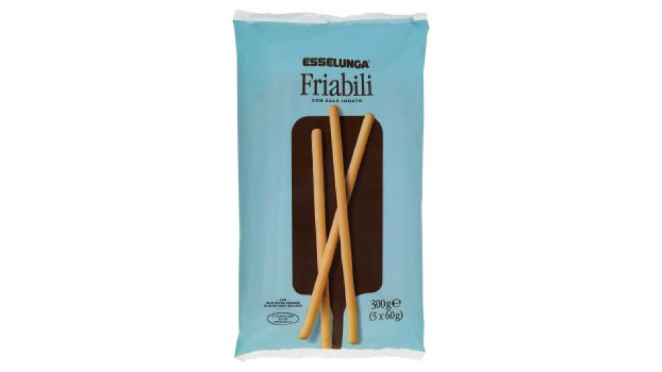 Esselunga Friabili con sale iodato 5 x 60 g