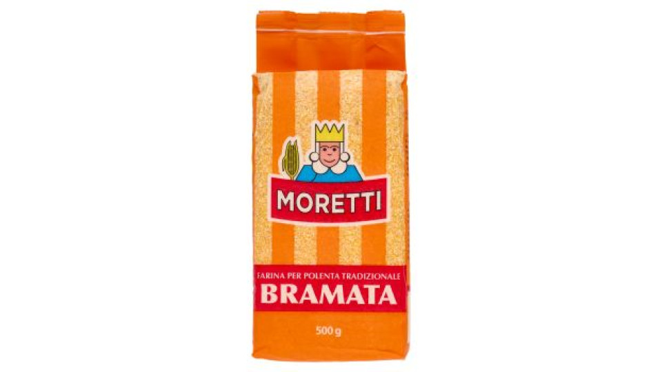 Moretti Farina per Polenta Tradizionale Bramata 500 g