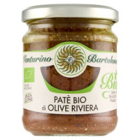 Venturino Bartolomeo Patè Bio di Olive Riviera 180 g