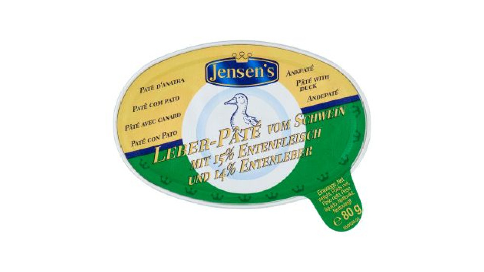 Jensen's Patè d'Anatra 80 g
