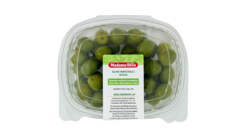Madama Oliva Olive Verdi Dolci Sicilia 250 g