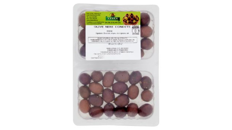 Olive Nere Condite 2 x 125 g