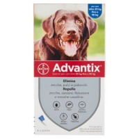 Advantix Spot-on per cani oltre 25 kg fino a 40 kg 4 x 4,0 ml