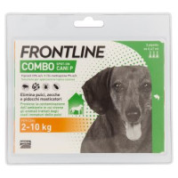 Frontline Combo Spot-On Cani P per Cani 2-10 kg 3 x 0,67 ml