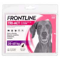 Frontline Tri-Act Soluzione Spot-On per Cani per Cani 20-40 kg 3 x 4 ml