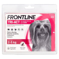Frontline Tri-Act Soluzione Spot-On per Cani per Cani 2-5 kg 3 x 0,5 ml