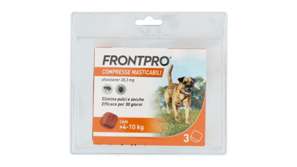 Frontpro Compresse Masticabili Cani >4-10 kg