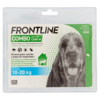 Frontline Combo Spot-On Cani M per Cani 10-20 kg 3 x 1,34 ml
