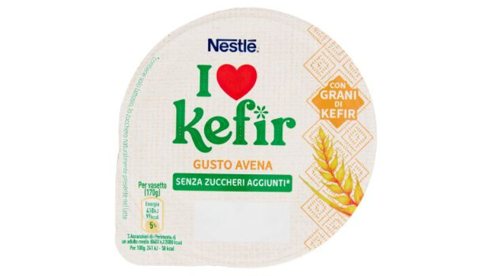 SVELTESSE I Love Kefir Pot Avena 1x170g