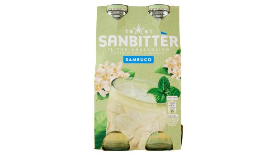 Sanbittèr Sambuco 20cl x4