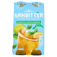 Sanbittèr, Chinotto e note di Basilico, Aperitivo Analcolico - 4 x 200ml
