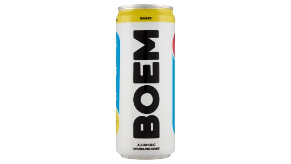 Boem Alcoholic Sparkling Drink Ginger 330 ml