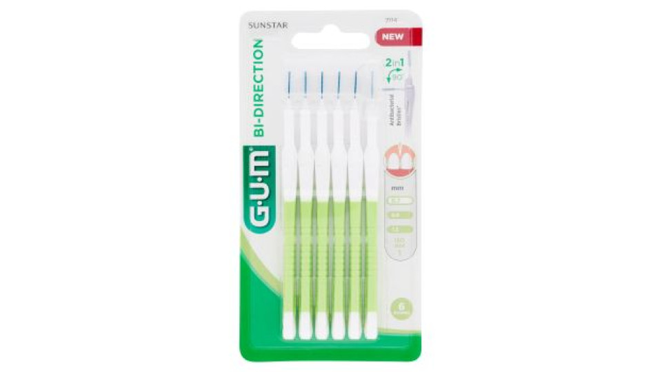 Gum Bi-Direction Scovolino mm 0.7 ISO Size1 6 pz