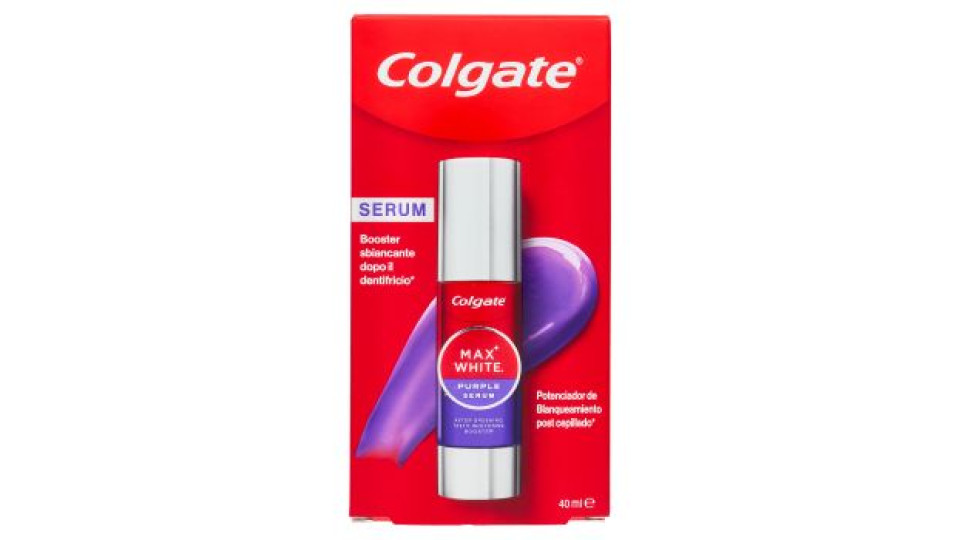 Colgate booster sbiancante Max White Purple Serum 40 ml