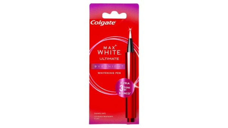 Colgate Max White Overnight siero sbiancante notturno 2,5 ml