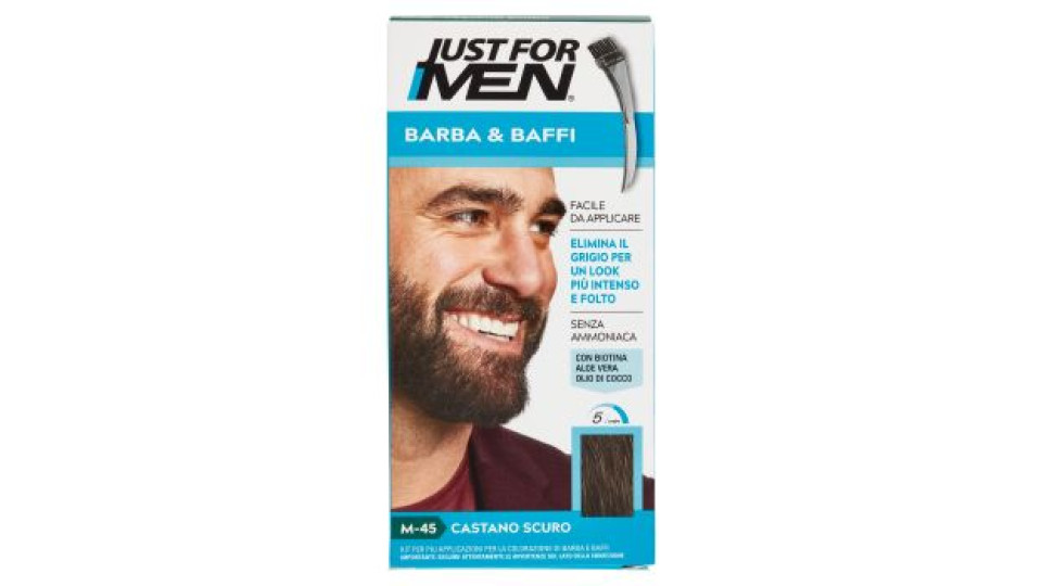 Just For Men Barba & Baffi M-45 Castano Scuro
