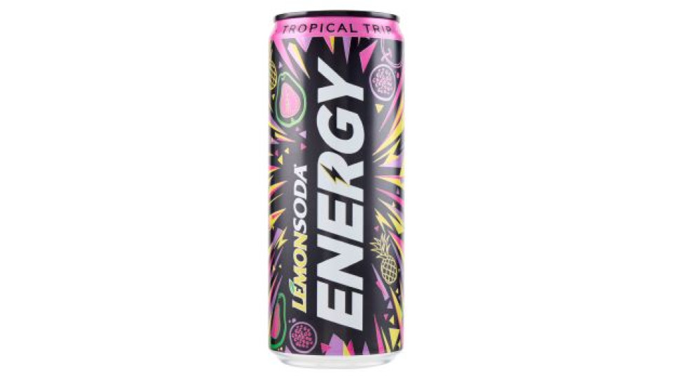 Lemonsoda Energy Tropical Trip 33 cl