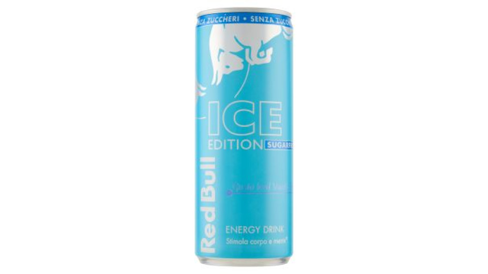 Red Bull Energy Drink, Gusto Iced Vanilla Berry Senza Zuccheri, 250 ml