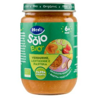 Hero Solo Bio Verdurine, Lenticchie e Pastina 190 g