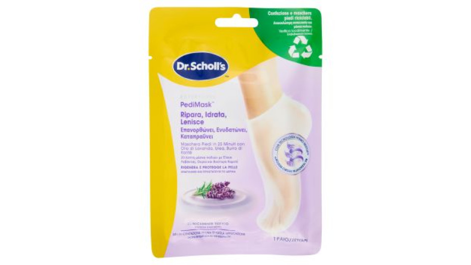 Dr. Scholl's PediMask Ripara, Idrata, Lenisce 1 Paio