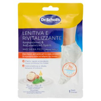 Dr. Scholl's Lenitiva e Rivitalizzante Maschera Piedi per Piedi Affaticati e Doloranti 1 Paio