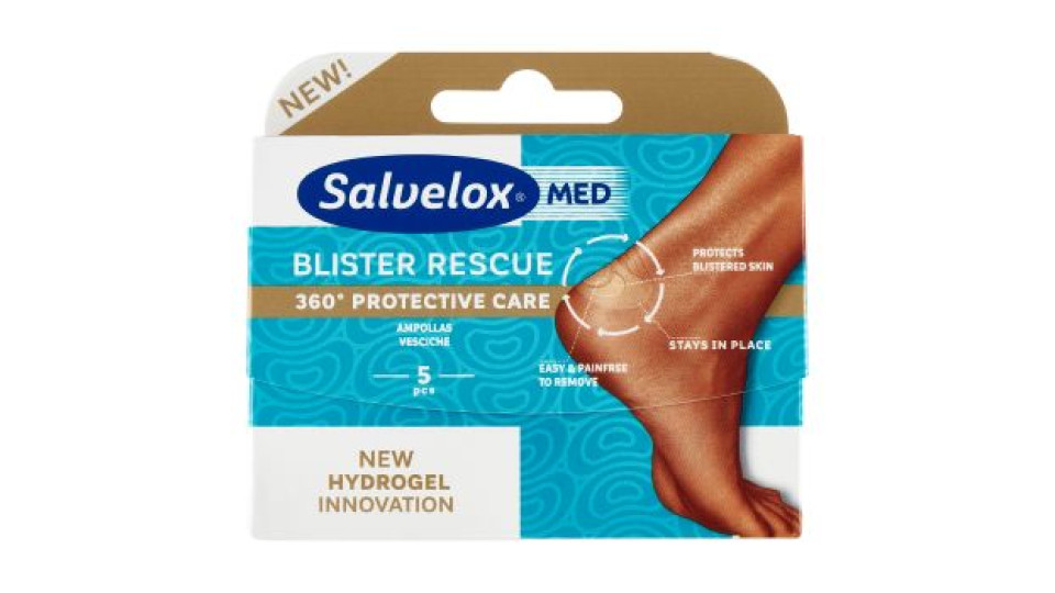 Salvelox Med Blister Rescue Vesciche 5 pz