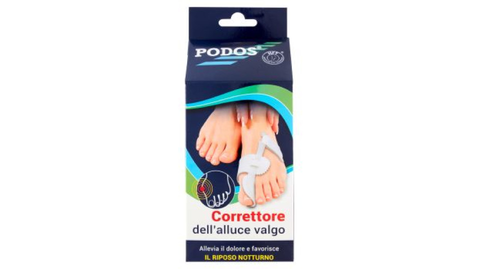 Podos Correttore dell'alluce valgo 2 pz