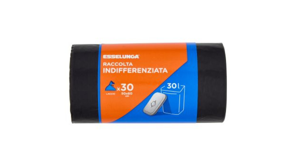 Esselunga Raccolta indifferenziata 50x60 cm 30l 30 pz