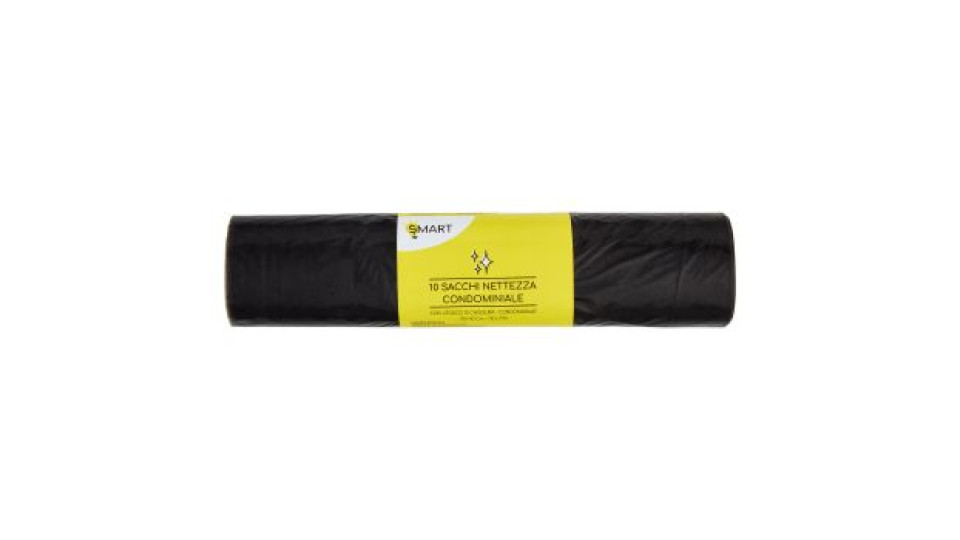 Smart Sacchi nettezza condominiale 70x110 cm 110 litri 10 pz