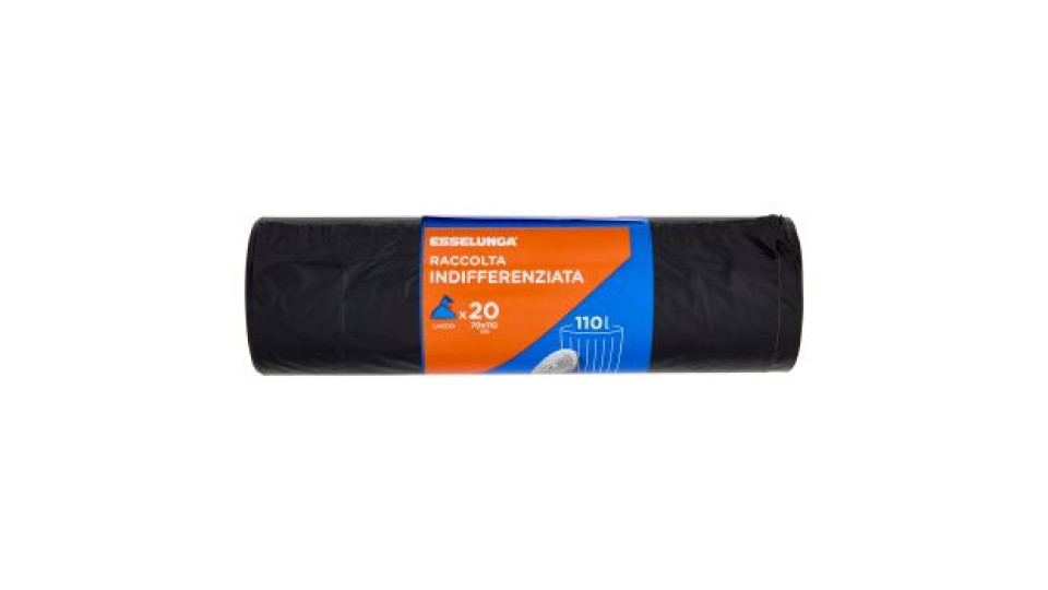 Esselunga Raccolta indifferenziata 70x110 cm 110l 20 pz