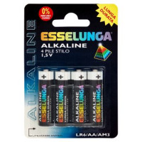 Esselunga Alkaline pile stilo 1,5 V 4 pz