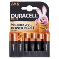Duracell pile plus stilo 6 pezzi