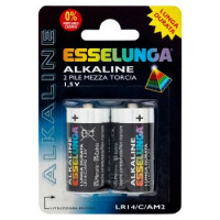 Esselunga Alkaline pile mezza torcia 1,5 V 2 pz
