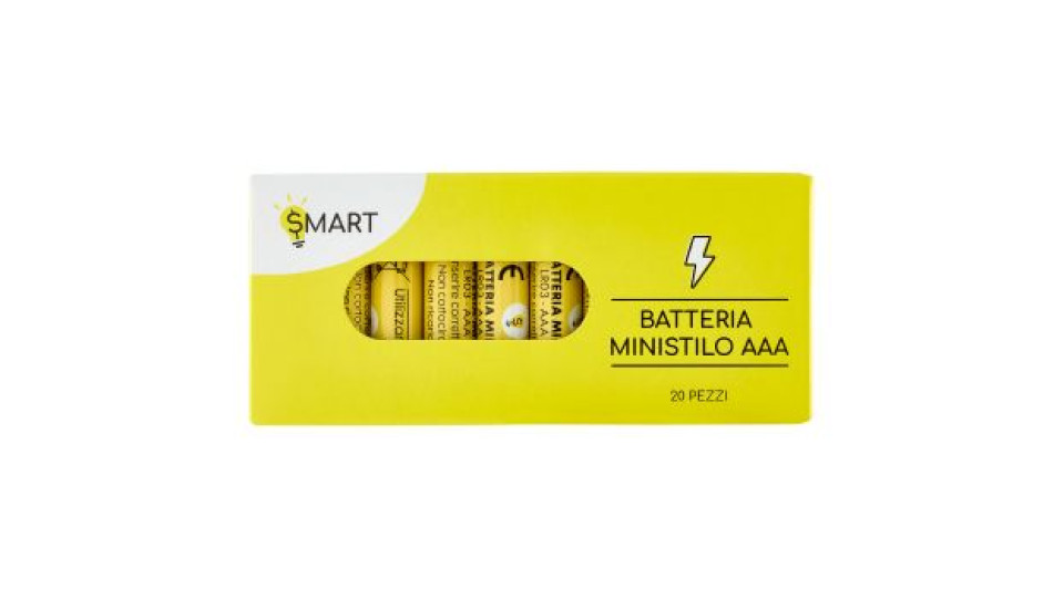 Smart Batteria ministilo AAA 20 pz