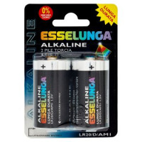 Esselunga Alkaline pile torcia 1,5 V 2 pz