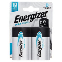 Energizer Max Plus Alkaline D 2 pz