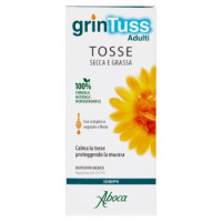 Aboca grinTuss Adulti Tosse Secca e Grassa Sciroppo 180 g