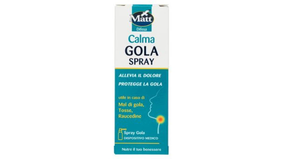 Matt Difesa Calma Gola Spray 20 ml