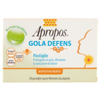 Apropos Gola Defens Pro Mentolo Eucaliptolo Pastiglie 20 x 2,5 g